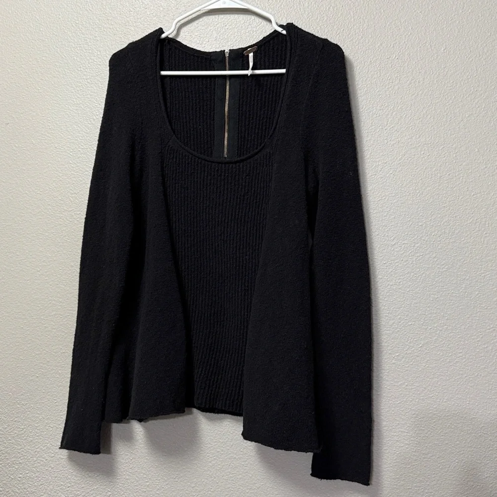 Free People Scoop Neck Sweater